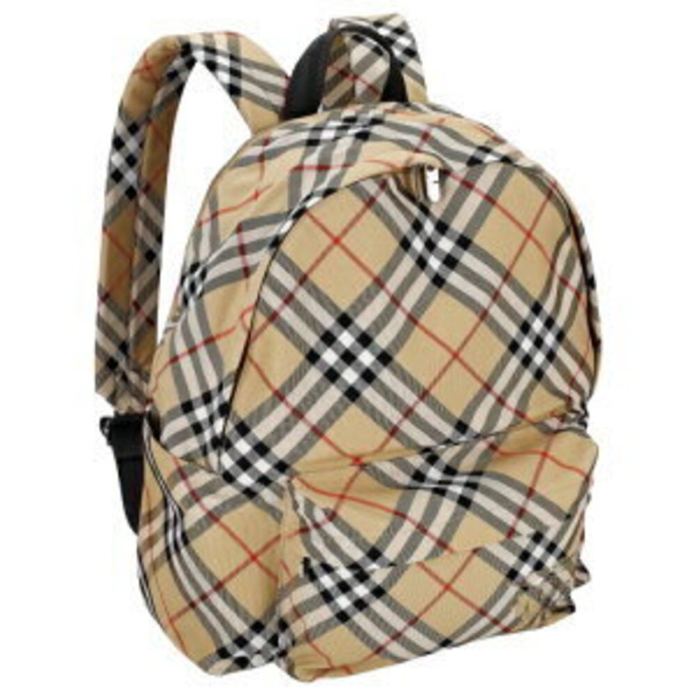 Burberry Backpack Check Beige Tan SAND - Picture 1 of 3